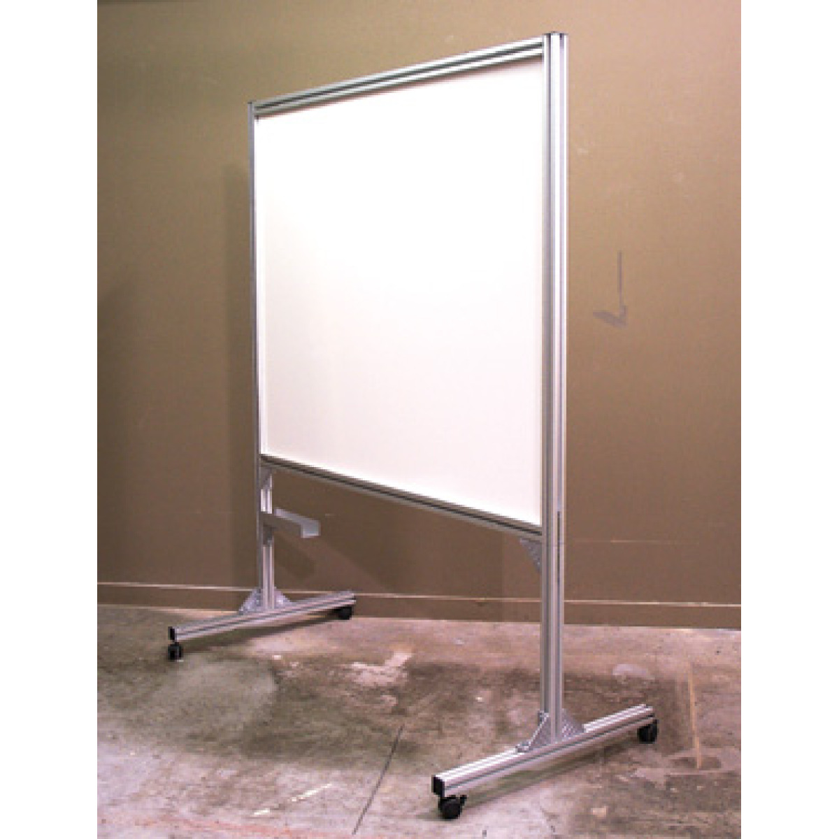 Rolling Two-Sided Whiteboard  Double-Sided Dry Erase Board
